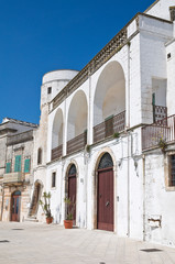 Fototapeta premium Amati palace. Cisternino. Puglia. Italy.