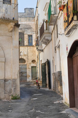 Fototapeta na wymiar Ul. Grottaglie. Puglia. Włochy.