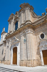 Fototapeta na wymiar Cathedral Basilica. Oria. Puglia. Italy.