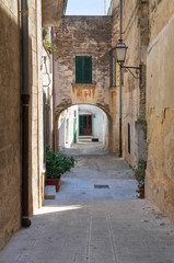 Fototapeta na wymiar Alleyway. Oria. Puglia. Italy.