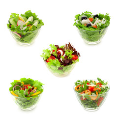 salad collage