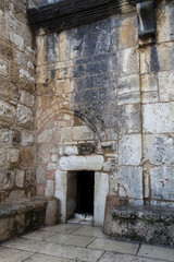 Entrance to the Church of the Nativity, Bethlehem, Palestine