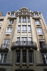 Immeuble du quartier de Passy &agrave; Paris