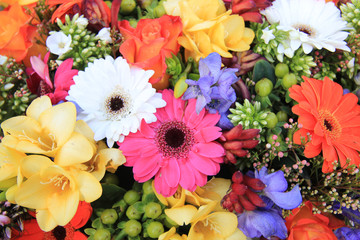Mixed floral arrangement
