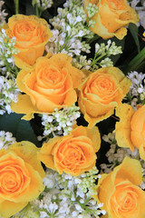 yellow rose bouquet