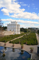 Fototapeta premium panorama di villa pamphili a roma