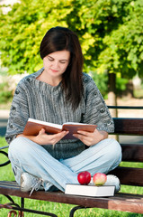 Obraz premium Female student