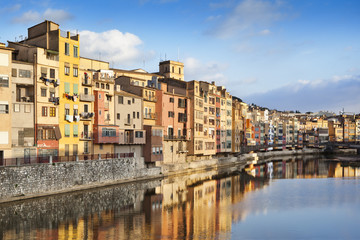 Naklejka na ściany i meble Girona river