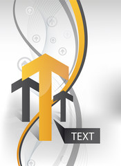 abstract business layout