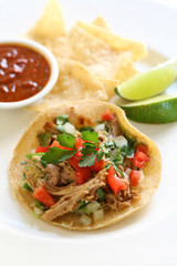 Shredded Pork Taco