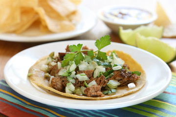 Beef Tostada