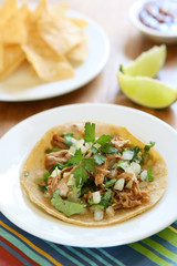 Carnitas Tostada