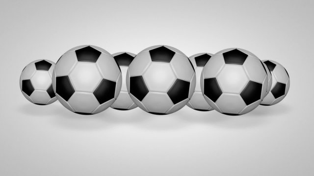 3D football bounce 05