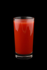 tomato juice glass