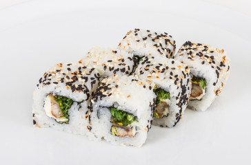 Japanese traditional Cuisine - Maki Roll with Nori , Cream Chees