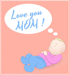 Cute Baby Card