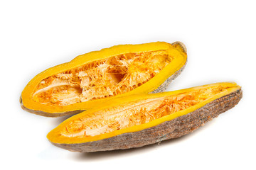 Orange Pumpkin isolated on white background