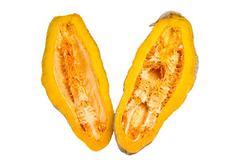 Orange Pumpkin isolated on white background