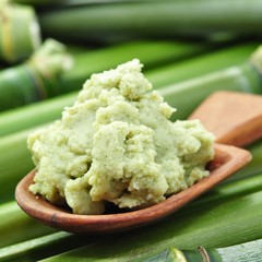 Holzlöffel, Wasabi