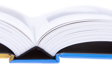 A modern opened book