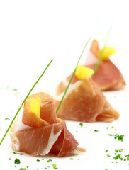 Prosciutto finger food