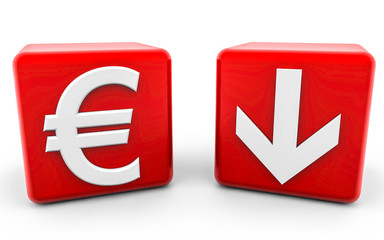 Euro abwärts