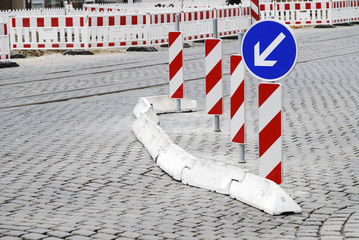 Road Construction Barricade