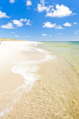 beach on Hel Peninsula, Pomerania, Poland