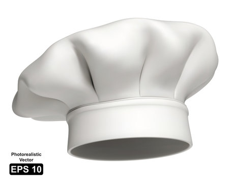 Chef hat vector icon - isolated