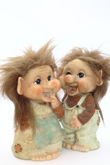 Danish troll dolls (close up)