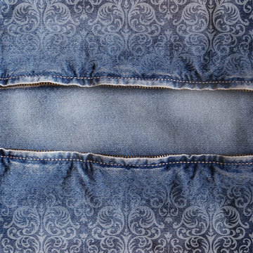 Abstract jeans background