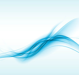 new blue shiny wave composition vector