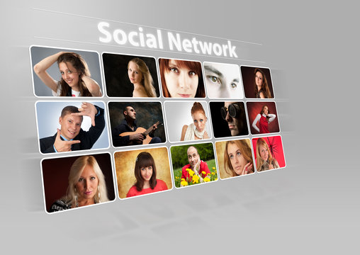 Social network concept