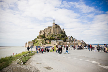 Mont-Saint-Michel - obrazy, fototapety, plakaty