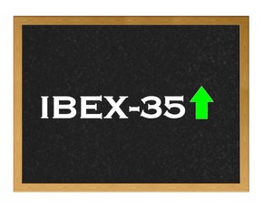 Obraz premium Ibex35 positive.