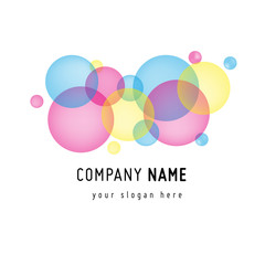 Bubble Logo template