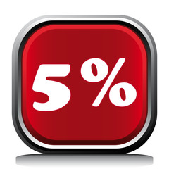 5 PERCENT ICON