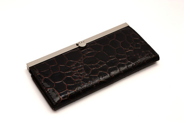 woman leather purse