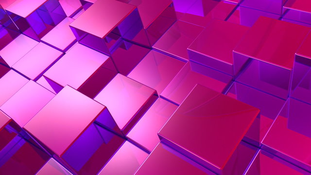 abstract cubes background