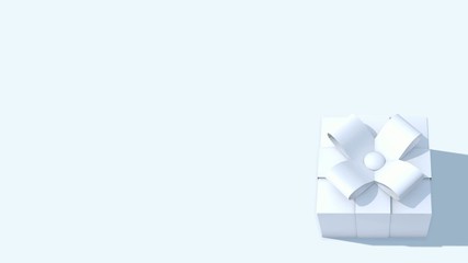 White_Giftbox_Title_Frame_Loop_HD