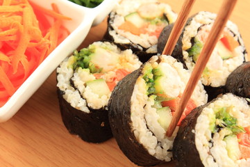 Maki sushi.