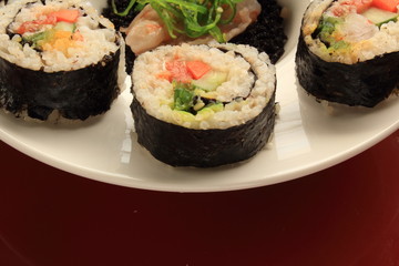 Maki sushi.