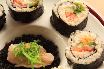Maki sushi.