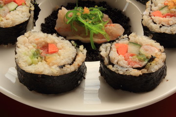 Maki sushi.