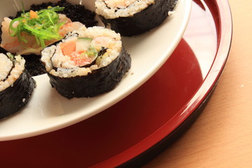 Maki sushi.