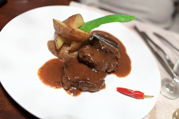 Meat medallions