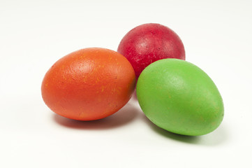 easter eggs painted
