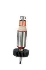 Copper Coils inside Electric Motor