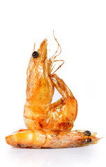 Langostino a la plancha.
