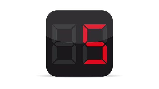 Compte &agrave; rebours digital